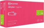 RĘKAWICZKI NITRYLEX MAGENTA MERCATOR S #1958-02
