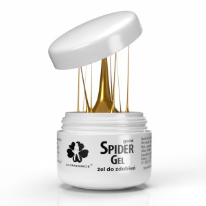 Żel do zdobień Spider Gel Złoty Gold 3ml #2315-07