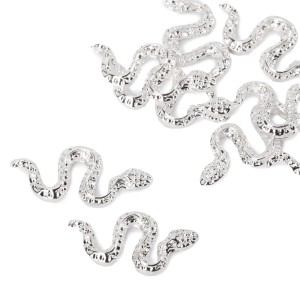 Ozdoby do paznokci węże 3D Molly Nails SZ-152 10 szt #0306-01