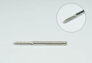 Frez do skórek i do tunelu F -Silver Under Nail Cleaner Bit (Two Way) #1261-01
