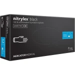 RĘKAWICZKI NITRYLEX CZARNE MERCATOR M #651-02