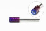 FREZ KARBIDOWO NANO - 4XC DO ŚCIĄGANIA AKRYLU Purple Large Barrel Bit #1713